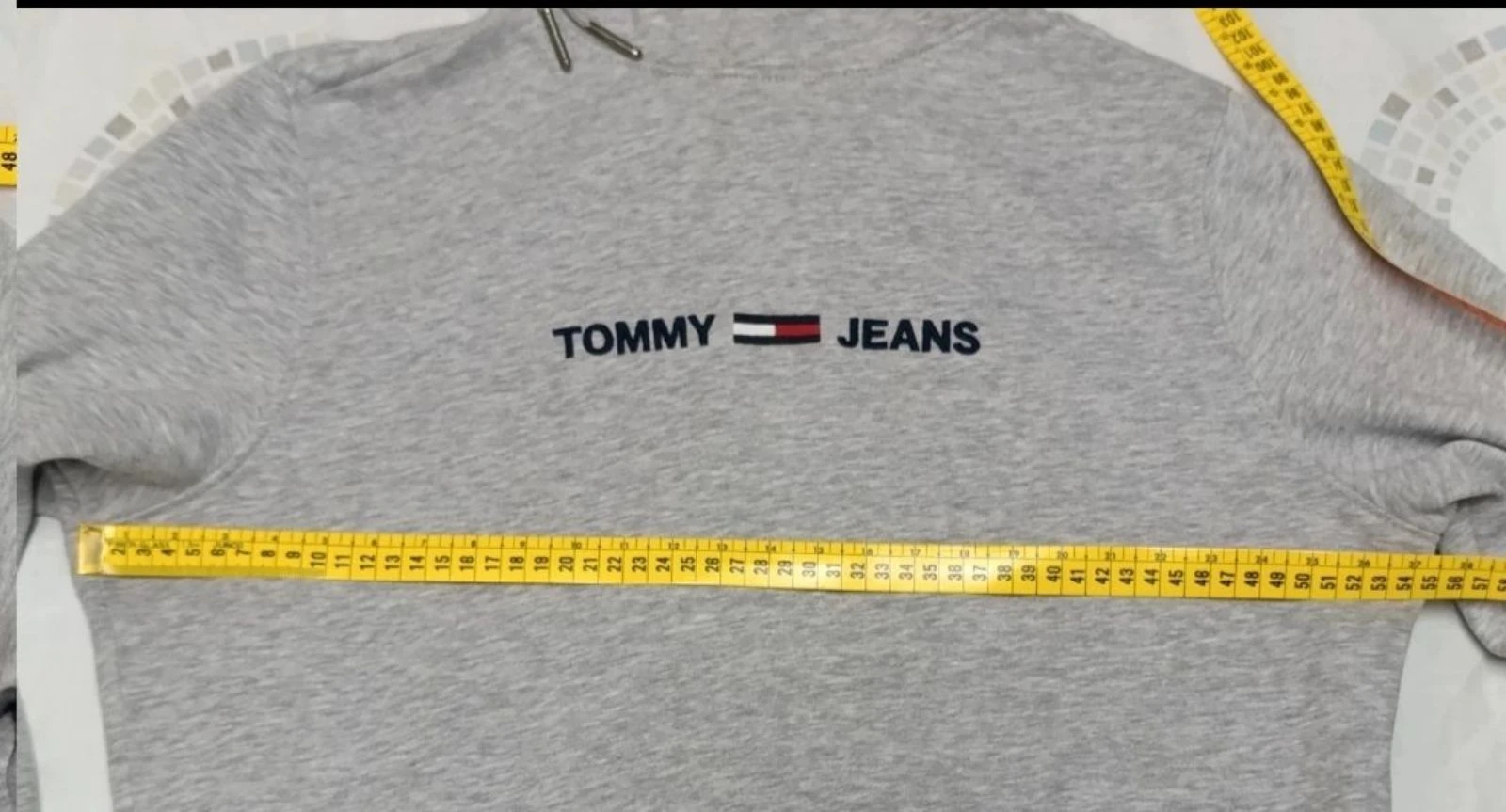 Grijze hoodie van Tommy Jeans maat M – photo 9